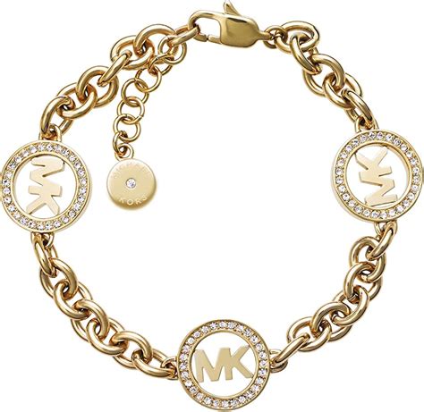 michael kors women's stainless steel slider bracelet|Michael Kors charm bracelet.